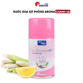 Nước Hoa Xịt Phòng Aroma Hommax (Hương Chanh Sả) - Dung tích 250ml | Chiết Xuất Tự Nhiên | Hàng Chính Hãng