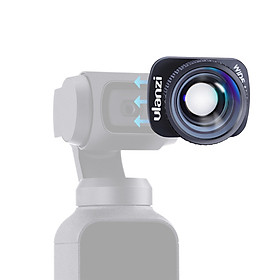 Ulanzi 4K Wide Angle Lens Camera Lens 100° HD Magnetic Mount Compatible with DJI OSMO Pocket Gimbal Accessories