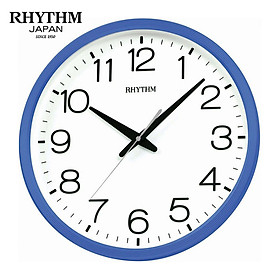 Đồng hồ treo tường Nhật Bản Rhythm CMG494NR04 , Kt 36.0 x 4.4cm, 855g Vỏ nhựa. dùng PIN