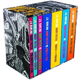 Hình ảnh Tiểu thuyết thiếu niên tiếng Anh: Harry Potter The Complete Collection (Adult Paperback)