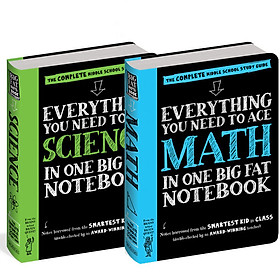 Ảnh bìa Sách - Everything You Need To Ace Math and Sciecne - sổ tay toán và khoa học