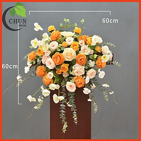 Mua Lẵng Hoa Khai Trương Lẵng Hoa Bục Phát Biểu Cắm Săn Nhiều Mẫu Rộng 60cm Sang Trọng