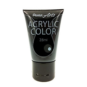 Tuýp Màu Acrylic Pentel WA2-T28 - Black