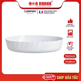 Khay Nướng Thủy Tinh Luminarc Trianon Oval 36x29cm - P4637