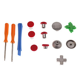 Metal D-Pad  Buttons Set Mod Kit With Screwdrivers For  One Elite