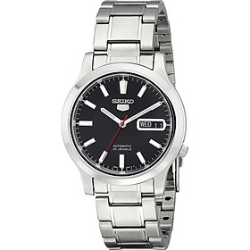 Seiko Men's SNK795 Seiko 5 Automatic Stainless Steel Watch with Black Dial