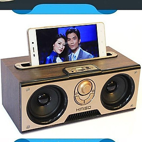 Mua Loa bluetooth 20W KIMISO KM-7 FM/AUX/USB/TF/MIC vân gỗ cực đẹp (màu gỗ) HÀNG CHÍNH HÃNG