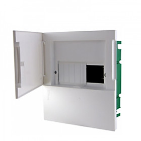 Tủ nhựa âm tường 12 module, cửa trắng MiniPragma - Schneider Electric - MIP22112T