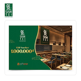 Phiếu Quà Tặng Sushi Tei 1000K