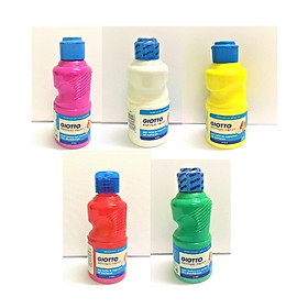 Chai màu nước sơn dầu nhập khẩu Italy GIOTTO Acrylic 250ml các màu