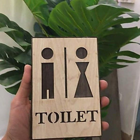  Bảng toilet