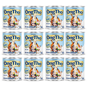 Sữa đặc có đường ông thọ chữ xanh - hộp thiếc 380g