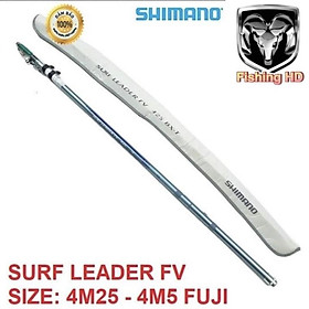 Cần Câu Lục Shimano Surf Leader FV BXT 4m2 - 4m5 khoen Pát Fuji CC31 đồ câu FISHING_HD