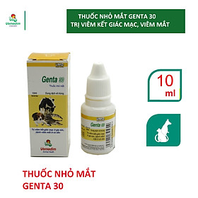 Vemedim Genta 30 thuốc nhỏ mắt chó, mèo, chai 10ml