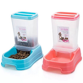Bát Ăn Tự Động Hình Hộp Cho Chó Mèo 350ml