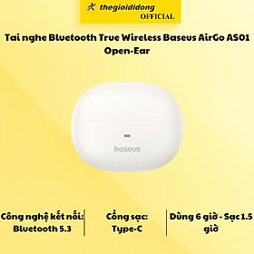 Mua Tai nghe Bluetooth True Wireless Baseus AirGo AS01 Open-Ear - Hàng chính hãng
