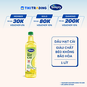 Dầu Hạt Cải Simply (1L / Chai)