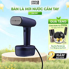 Bàn là hơi nước thông minh Lebenlang LBL3087, bàn ủi cầm tay, thiết kế dáng đứng, công suất 1800W, bảo hành 2 năm – hàng chính hãng - LBL3087