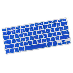 Korean / English Silicone Keyboard Cover Protector for Macbook Pro 13