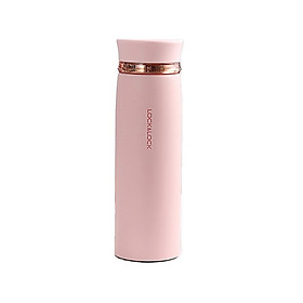Mua Bình giữ nhiệt inox Lock&Lock Feather Light Ring Vacuum Tumbler 450ml LHC4131  Hàng chính hãng  có khay lọc trà-JoyMall