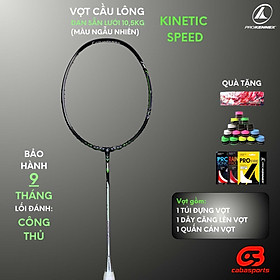 Vợt cầu lông Prokennex KINETIC EXTREME SPEED chính hãng cao cấp công thủ toàn diện (1 cây) - Tặng kèm quấn cán và túi vải Cabasports