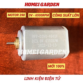 Motor mini 390 DC 3V 3,7V từ tính mạnh tốc độ 6500 - 7500 RPM cho máy làm tóc tông đơ thiết bị làm đẹp - HM0125