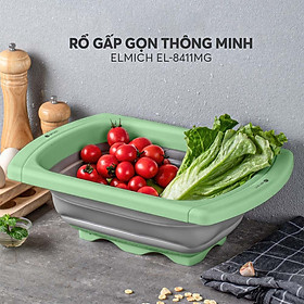 Mua Rổ gấp gọn kê bồn rửa bát Elmich EL8411 - Hàng Chính Hãng