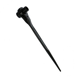 3X 17x19mm Black Scaffold Podger Ratchet Spanner Ratcheting Socket Wrench Tool
