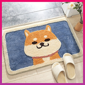 Mua THẢM CHÙI CHÂN CÚN CON 45X65CM CAO CẤP THẢM NHÀ TẮM  THẢM PHÒNG KHÁCH  THẢM CỬA RA VÀO...T001