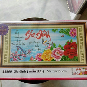 Mua Tranh đính đá gia đình Hạnh Phúc Bình Yên 88599