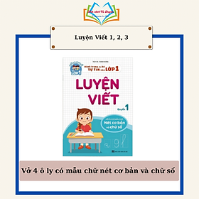 Luyện viết - Hành trang cho bé tự tin vào lớp 1 - Việt Hà