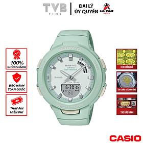 Đồng hồ nữ dây nhựa Casio Baby-G chính hãng BSA-B100CS-3ADR (41mm)
