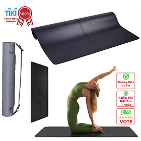 [Hàng Cao Cấp] Thảm Tập Yoga Định Tuyến Da PU Cao Cấp Chính Hãng dododios + Túi Đựng Thảm Tập Yoga + Dây Buộc Thảm Yoga Định Tuyến