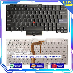 Bàn phím dành cho laptop lenovo thinkpad w510 w520 - hàng nhập khẩu