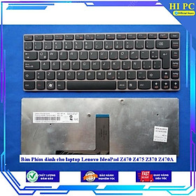 Bàn Phím dành cho laptop Lenovo IdeaPad Z470 Z475 Z370 Z470A - Hàng Nhập Khẩu