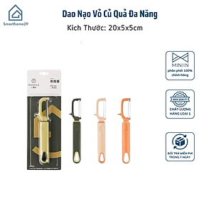 Dao Nạo Vỏ Củ Quả Đa Năng, Cây Bào Rau Củ Dụng Cụ Nhà Bếp Tiện Lợi - HÀNG CHÍNH HÃNG MINIIN