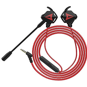 Tai nghe gaming có mic G901 dùng được cho điện thoại và máy tính - Đen Viền Đỏ