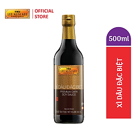 Hắc xì dầu Lee Kum Kee Premium Dark Soy Sauce (500ml/chai) loại đặc biệt đậm đặc