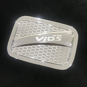 Ốp nắp bình xăng mạ Crom dành cho xe Toyota Vios 2019