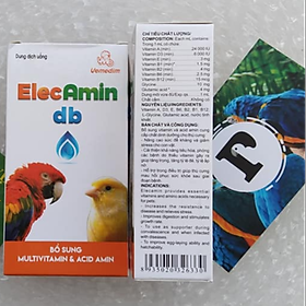 elecamin bổ sung tất cả các loại vitamin A, D, E, B1, B2. B6, B12