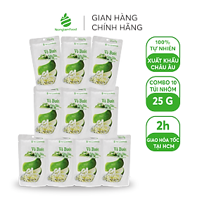 Combo 10 Túi Vỏ Bưởi Sấy Dẻo Nonglamfood 25g | Trái cây sấy dẻo dinh dưỡng | Healthy Snack