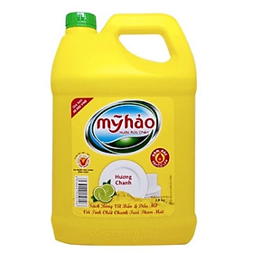 Nước rửa chén Mỹ Hảo hương chanh 3,8kg