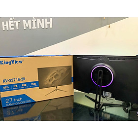Màn Hình 24 Inch DUAN - KINGVIEW - IPS Full Viền 75 Hz - chuyên dùng xử lý đồ họa - Tấm nền IPS - HÀNG NHẬP KHẨU