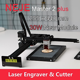 Máy Khắc Laser Neje Master 2 Plus Với Điều Khiển Ứng Dụng Ngoại Tuyến Có Thể Lấy Nét Đầu Laser 30W