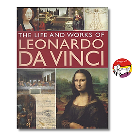 Sách - Leonardo Da Vinci His Life And Works In 500 Images by Rosalind Ormiston - Sách nghệ thuật bằng tiếng anh