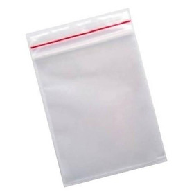 Mua 1 Kg túi zip chỉ đỏ đựng thực phẩm size 12 x 16 cm  tầm 280 túi/kg