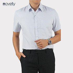 Áo sơ mi nam ngắn tay Novelty Regular fit caro nhỏ NSMMSNMTCR220920N