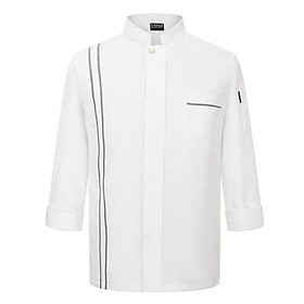 Winter Chef Jackets Long Sleeved Coat Hotels Kitchen Uniforms For Women Men