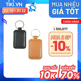 Combo Bộ 2 Móc Khóa Da Bò Thật Handmade Galaxy Store Móc Chìa Khóa Xe GMK01 GMK02 - Hàng Chính Hãng