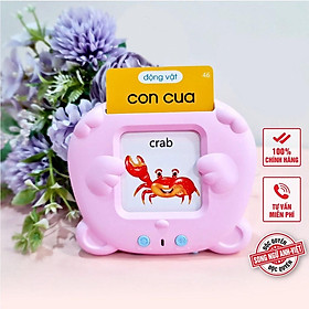 Máy Đọc Thẻ Tiếng Anh-Việt Flashcard 255 thẻ 510 Từ Khoá Và 29 Chủ Đề - Giúp Bé Tập Nói Tốt Hơn, Phát Âm Chuẩn Hơn